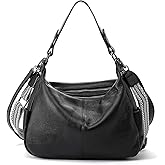 Genuine Leather Messenger Hobo Bags Crossbody Handbag for Women Shoulder Bag with Adjustable Straps