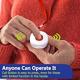 DAYTECH Wireless Caregiver Pager Patient Alert System 2 Call Buttons Receiver view 5