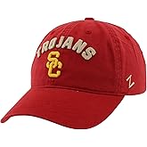 ZHATS NCAA Unisex-Adult NCAA Officially Licensed Hat Scholarship Arch Team Color