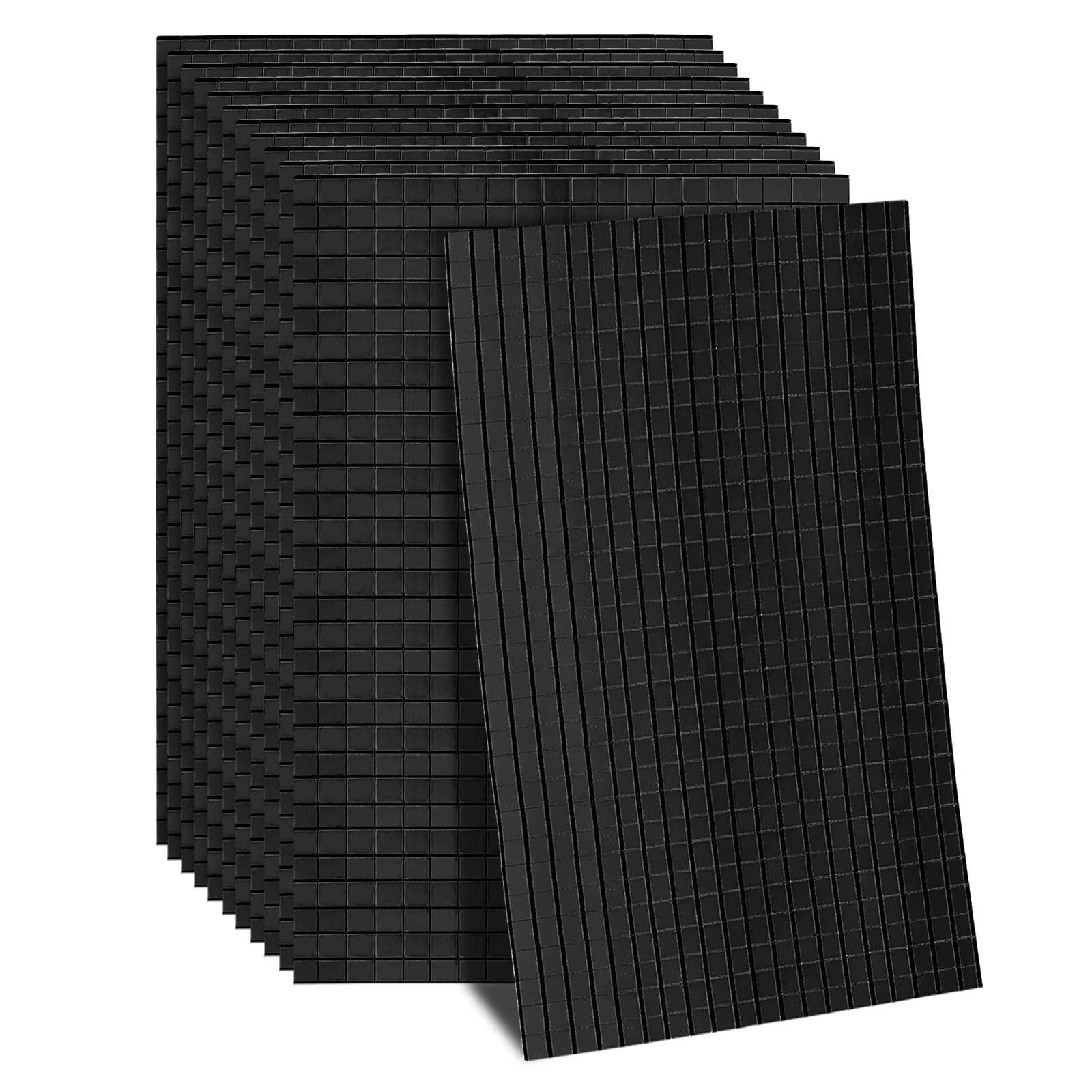 Photo 1 of MECCANIXITY 14400 PCS Glass Mirrors Disco Ball Tiles Self-Adhesive Black Mirror Mosaic Tiles 5 x 5mm for Disco Ball, DIY Craft, KTV Decoration 24 Sheet