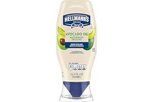 Hellmann's Mayonnaise Dressing Avocado Oil Quality Ingredients with Good Fats, Rich in Vitamin E 11.5 Fl Oz