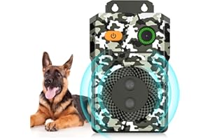 EUOTEO Anti Barking Device, Ultrasonic Dog Barking Control Devices Up to 50FT Range, 3 Modes Dog Bark Deterrent Devices Bark Box, Rechargeable Dog Barking Silencer Indoor Outdoor Safe for Dogs & Human