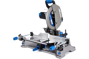 Evolution S14MCS 14" Mitering Chop Saw | Cold Cut Steel Cutting Saw | EVOMAX Intelligent Motor & Blade | 3500+ Cuts | Burr-Free Cuts | Shadow Guide | +/-46° Miter | Soft Start | Reinforced Base