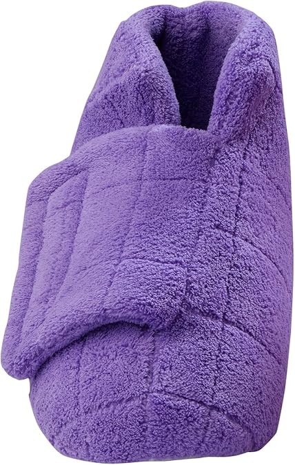 extra wide fitting slippers for swollen feet