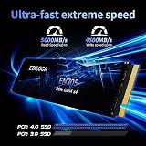 Ediloca EN705 1TB NVMe PCIe Gen4 M.2 2280 SSD for PS5 Laptops PCs view 2