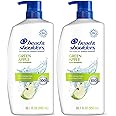 Head & Shoulders Dandruff Shampoo, Clinically Proven Anti Dandruff & Scalp Care Treatment, Fresh Green Apple Scent, Paraben-Free, 32.1 Fl Oz Each, 2 Pack