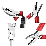 WORKPRO 165 mm Combination Pliers with Wire Cutter and Screw Extractor view 7