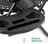 LIVIVO Set of 2 Clip On Cup Holders for Sun Lounger & Camping Chair view 5