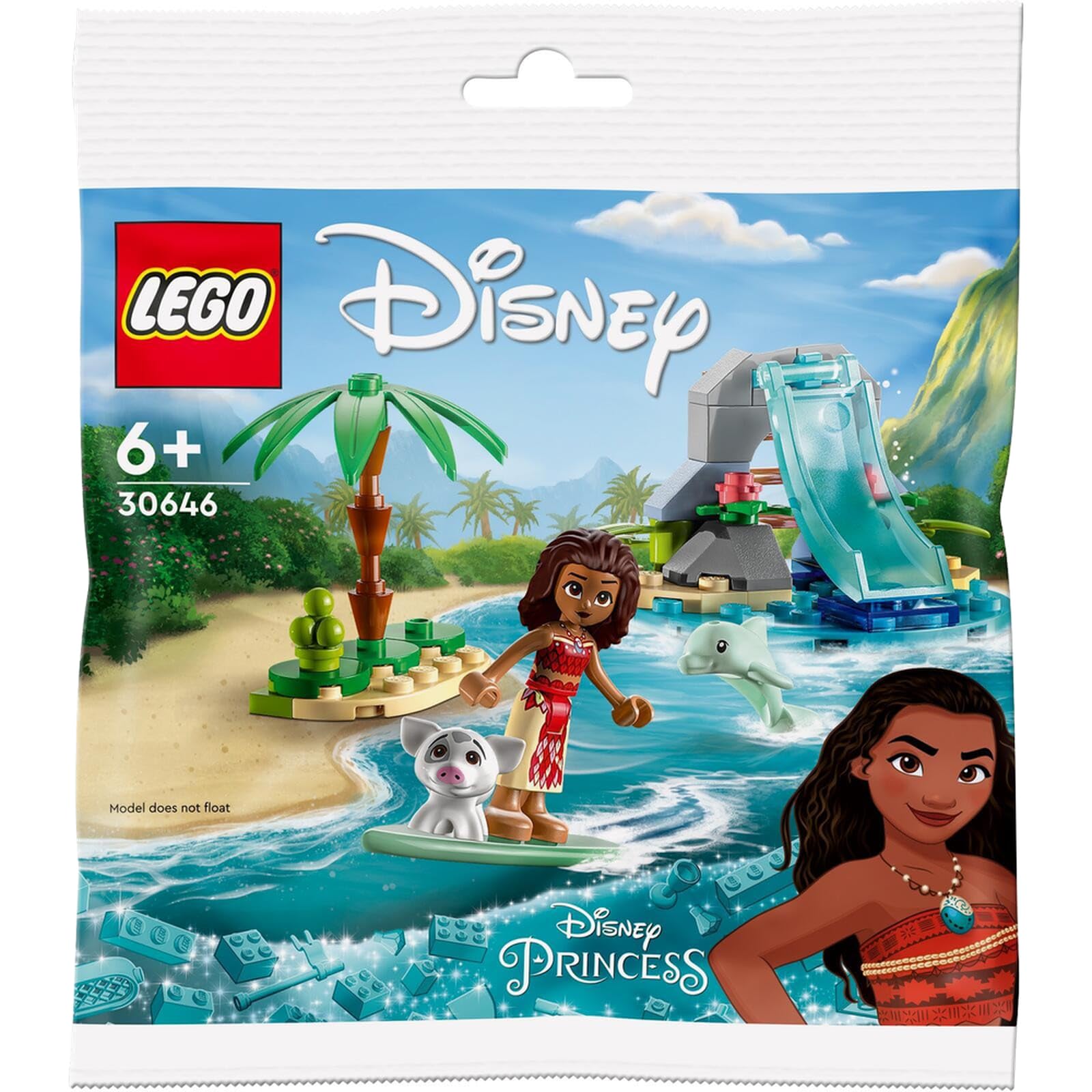 LEGO Disney Princess Moana's Dolphin Cove 30646 Polybag, Multicolor