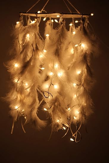 Daedal Dream Catchers Ddc3 Fabric White Lights 40cm L X 23cm W X 23cm D Amazon In Home Kitchen