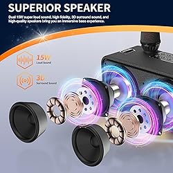 Fansbe Tech Karaoke Microphone Machine Kids