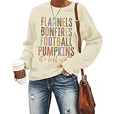 It's Fall Y'all Leopard Plaid Dot Pumpkin Sweatshirt Women's Halloween Long Sleeve Casual Pullover Tops
