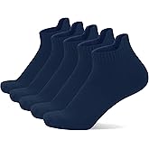 SERISIMPLE Thin Viscose Bamboo No Show Sock Men Low Cut Socks Odor Resistant Breathable Sock 5 Pairs