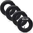 AR-PRO (4 PACK) 2.80/2.50-4 Inner Tube for Hand Trucks, Utility Cart, Lawn Mowers, Wheelbarrows, Dollys, Scooters, Replacement 2.80-4 2.50-4 Tire Inner Tube with TR87 Bent Valve Stem