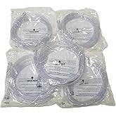 Medline 1700222-X5 Oxygen Tubing, 7' Crush Resistant (Pack of 5)