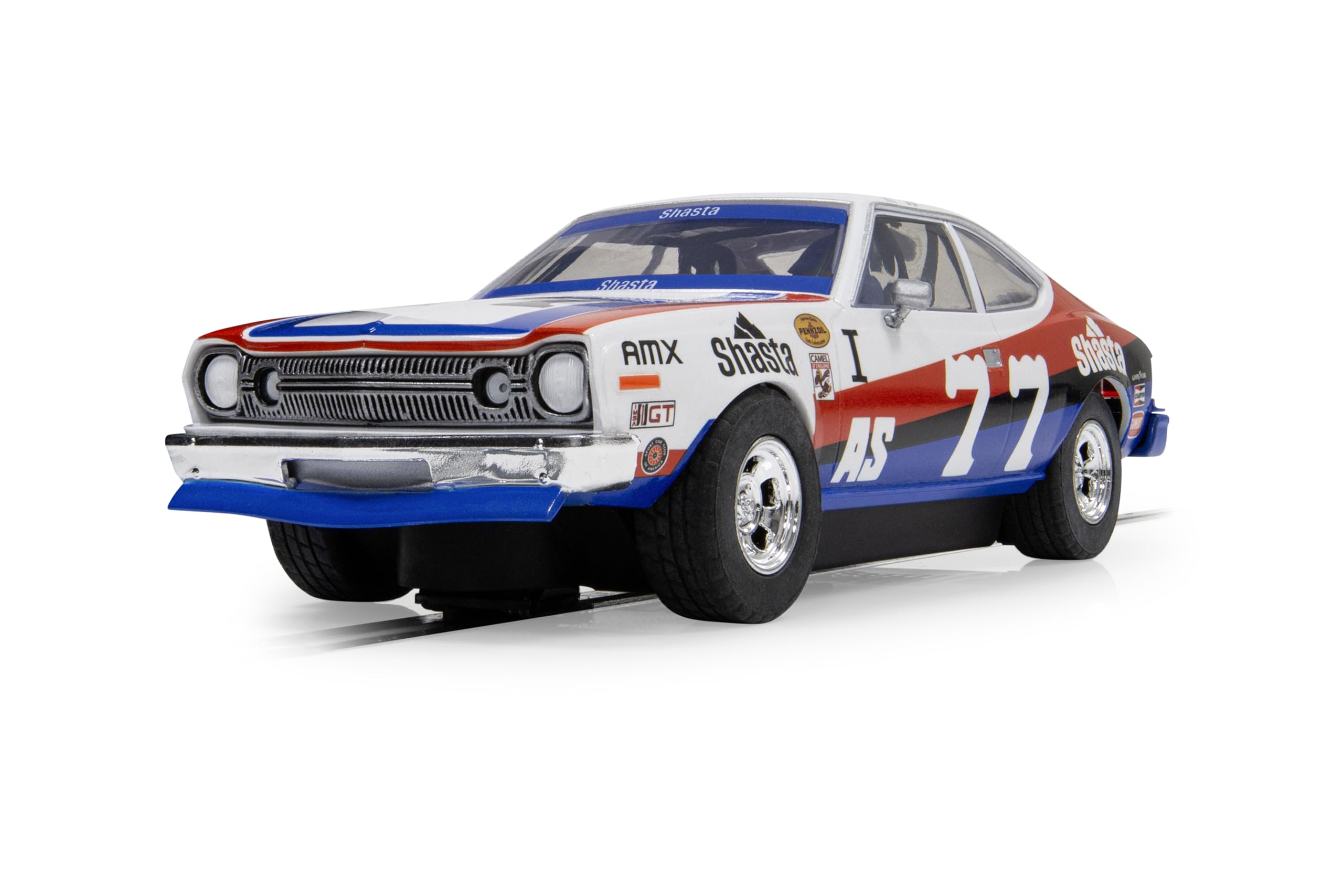 Scalextric C4583 AMC Hornet - Trans AM - Buzz Dwyer Slot Car, Blast