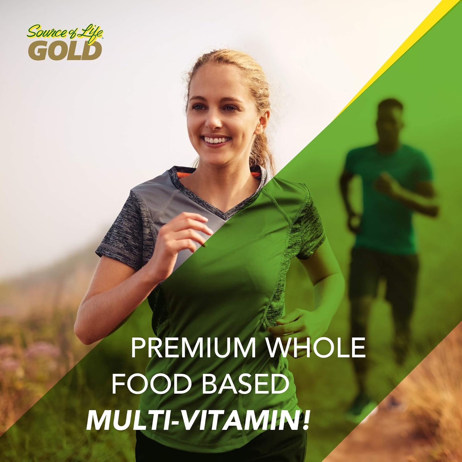 NaturesPlus Source of Life Gold - 90 Vegetarian Capsules - All Natural Whole Food Multivitamin, Complete Daily Vitamin Profile, Energy Booster - Gluten-Free - 10 Servings: Health & Personal Care