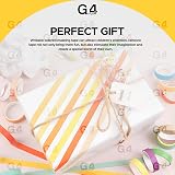 G4GADGET Brilliant Style 10x Rainbow Washi Tape 5m Adhesive Paper Masking view 5