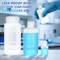 LZHNB 16oz/500ml Plastic Sample Bottles with