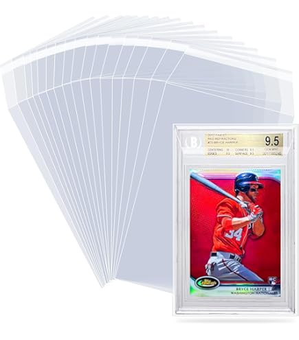 Amazon.com: ProGuard Cards BGS Graded Card Sleeves for BGS & SGC Slabs &  More 100 Sleeves Per Pack : Toys & Games