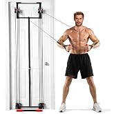 Door Gym Complete Body Building Workout Equipment Resistance Bands Set | for women and men|Easy to install|full body exercise equipment