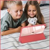 FINTIE Hybrid Case for iPad 9th/8th/7th Gen 10.2 in Pink Pencil Holder Auto view 8