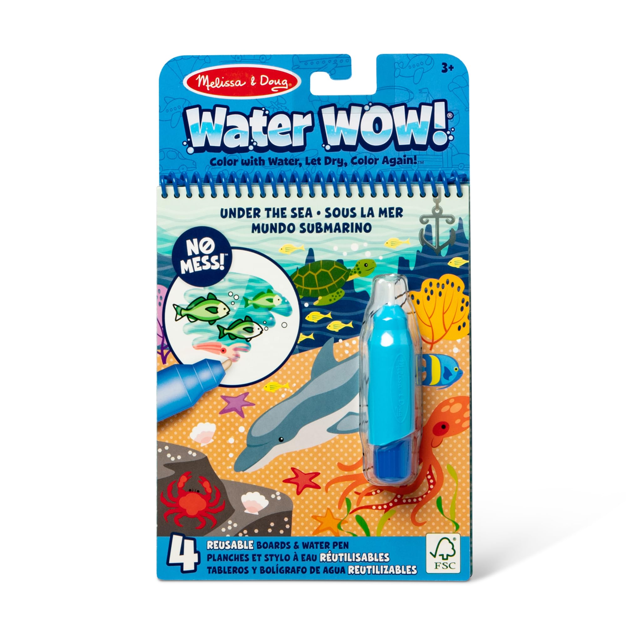 Melissa & Doug Water Wow! - Under The Sea