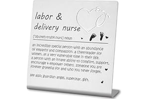 AKEKE Labor and Delivery Nurse Gifts, L&D Nurse Gifts, Thank You Appreciation Gifts for Labor and Delivery Nurse Christmas Nurses Week Birthday Gifts Graduation Gifts for Nursing Students Coworker NSD7
