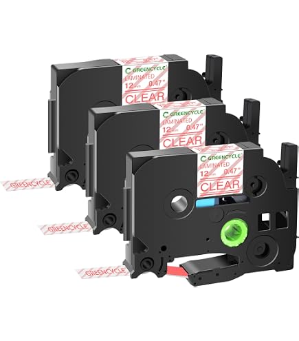 Amazon.com: Oozmas Compatible Label Tape Replacement for TZe-232