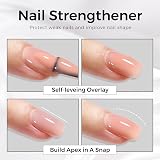 TOMICCA 5-in-1 Nail Builder Gel Nude Pink 15ML 60s LED/2min UV Curing view 5