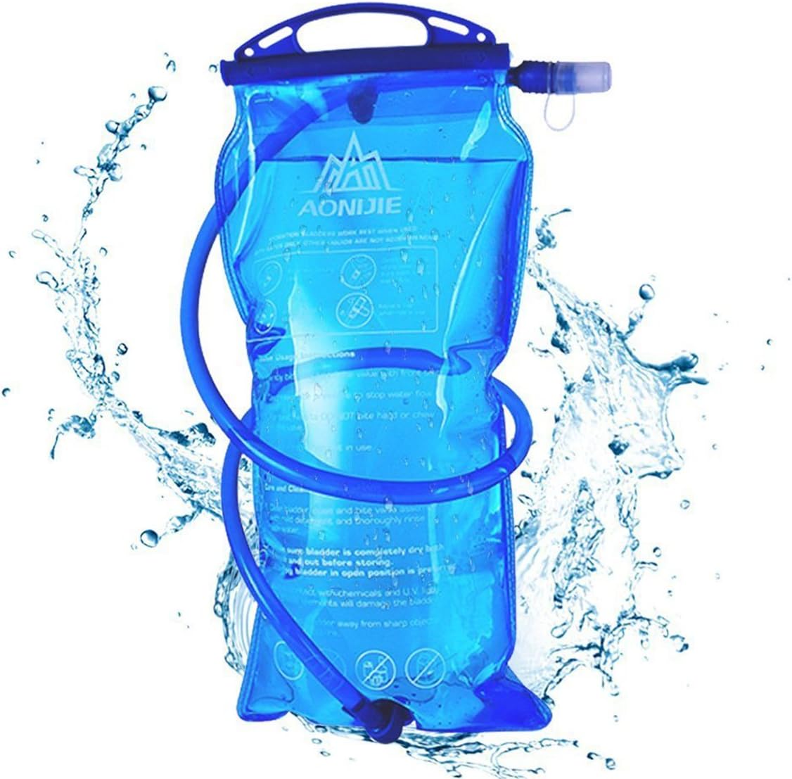 Hydration Bladder 1L/1.5L/2L/3L Leak Proof BPA Free Insulated Water Reservoir Bag for Hiking