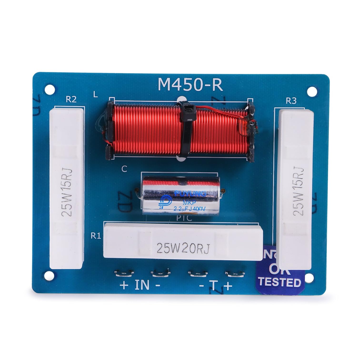 p audio crossover network