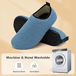 QFH Cozy Bedroom Slippers - Unisex Adult Winter