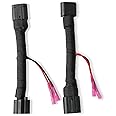Headlight Conversion Adapter Harness Kit Compatible with Chevrolet Camaro 2010-2013 Spec-D 6th Gen Style Headlights