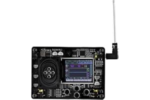 Mini Theremin Electronic Instrument with Color Screen Display, Pitch Indicator & Waveform Visualization, 70+ Voices Including