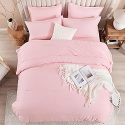 Litanika King Size Comforter Set Pink - 7 Pieces