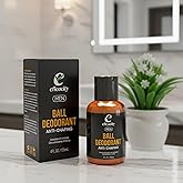 Eficacity MEN | Intimate Deodorant Anti-Chafing Lotion for Men | Refreshing & Hydrating | Anti-Friction & Odor Control | Vegan, Paraben-Free, Aluminum-Free | 4.05 Fl Oz (120ml)