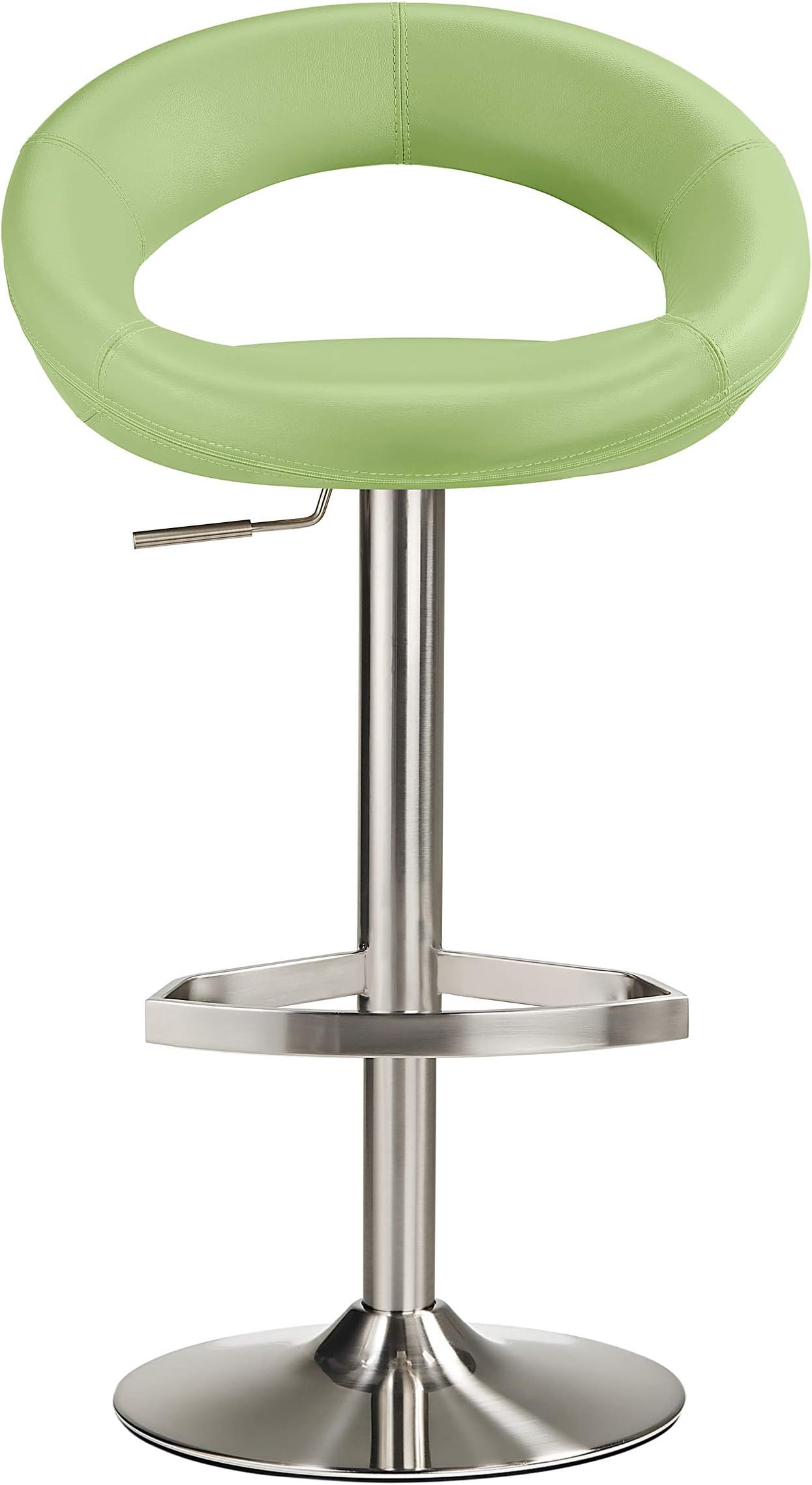 Sorrento Brushed Kitchen Bar Stool Green