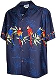 Pacific Legend Hawaiian Shirt for Men - Navy