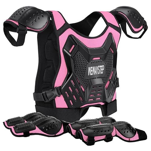Armor Vest Kids Motocross Chest Protector Spine/Shoulder Armor