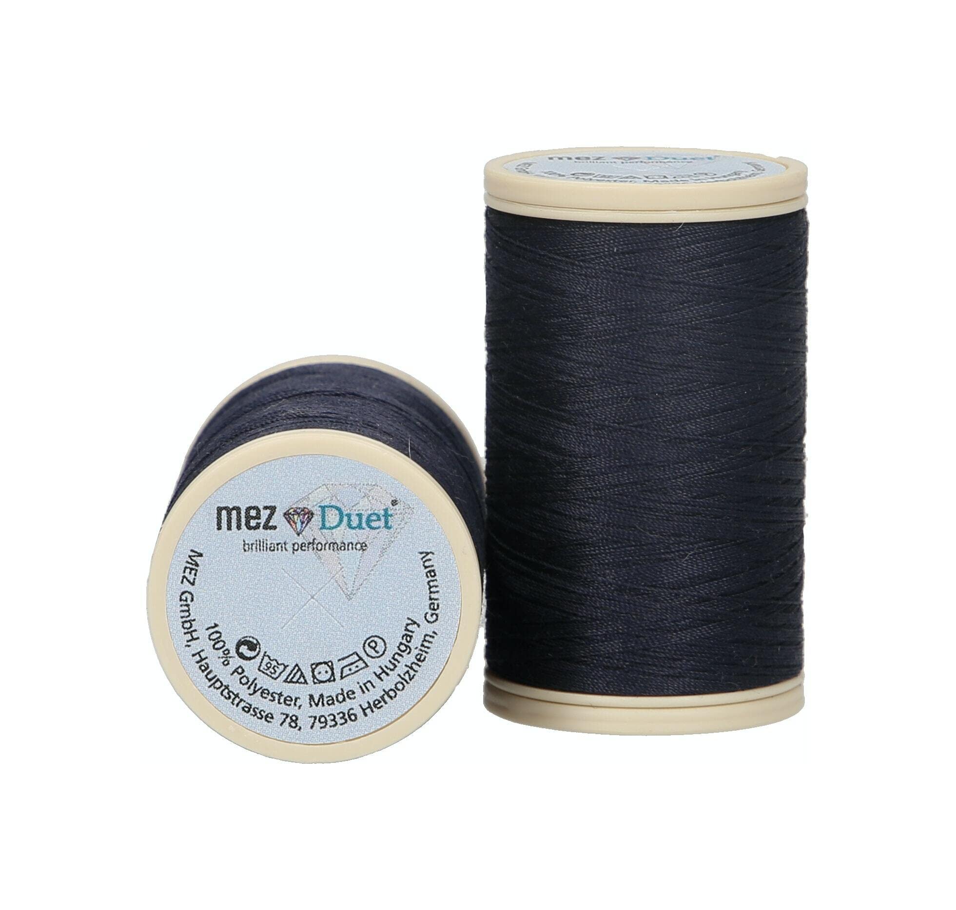 MEZ D4646-8540 Sewing Thread Polyester 8540 Blue 200m Metre — image 1