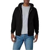Hanes Men's Zip-up Hoodie, Ecosmart Fleece Full-zip Hoodie for Men, Hooded Sweatshirt