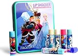 Lip Smacker Disney Frozen Tin Box 6pk Kids Lip Balm Hydrating Moisturizing view 4