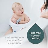 Angelcare Soft Touch Baby Bath Seat Pink Water Level Indicator Suction Cups view 3