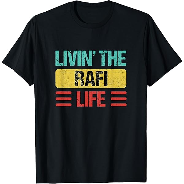 Amazon.com: Rafi Name T-Shirt : Clothing, Shoes & Jewelry