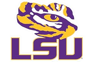 LSU Magnet Tiger Eye LSU Magnet 6"