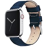 BARTON WATCH BANDS - Blue & Stainless Hardware