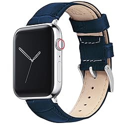 BARTON WATCH BANDS - Blue & Stainless Hardware