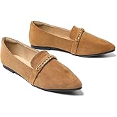 Rivsoi Pointed Toe Loafers Flats for Women Office Shoes | Standing All Day, Comfortable, Lightweight, Anti-Slip Sole, Work, Casual Friday, Interview, Teacher, Travel