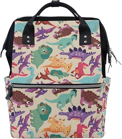 dinosaur nappy bag
